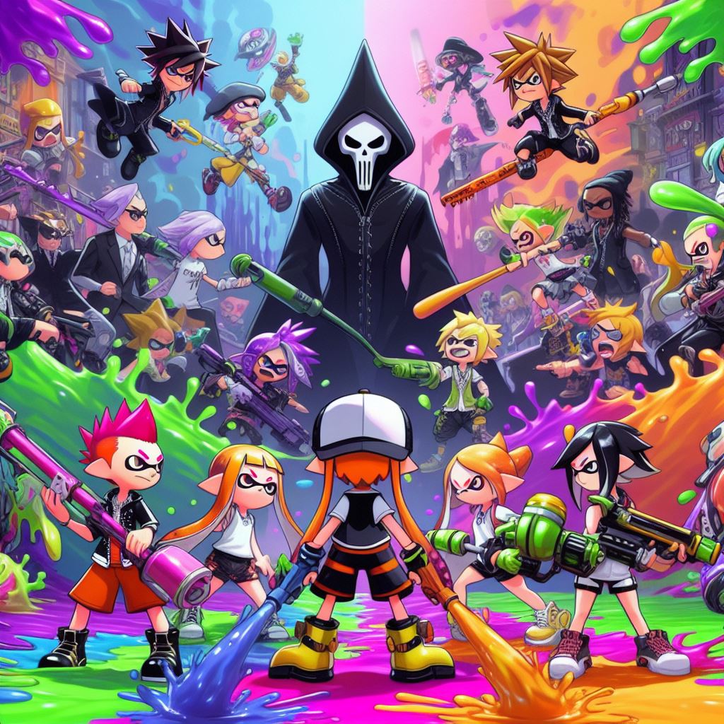 Splatoon Xcom Splatoon X Kingdom Hearts AI 5 by TomArtista on DeviantArt