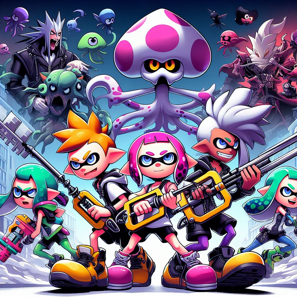 Splatoon Xcom Splatoon X Kingdom Hearts AI 18 by TomArtista on DeviantArt