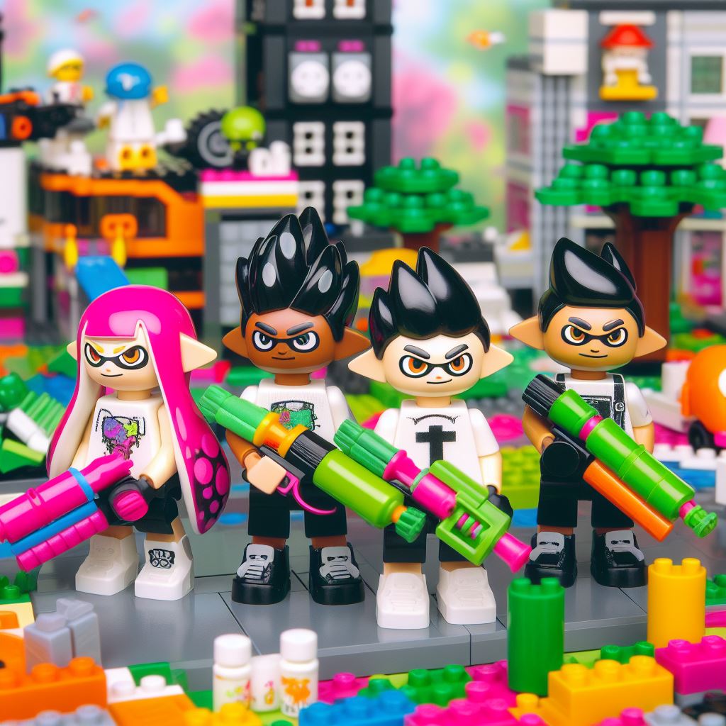 Splatoon Figure Deviantart Splatoon Ver. Lego AI 1 by TomArtista on DeviantArt
