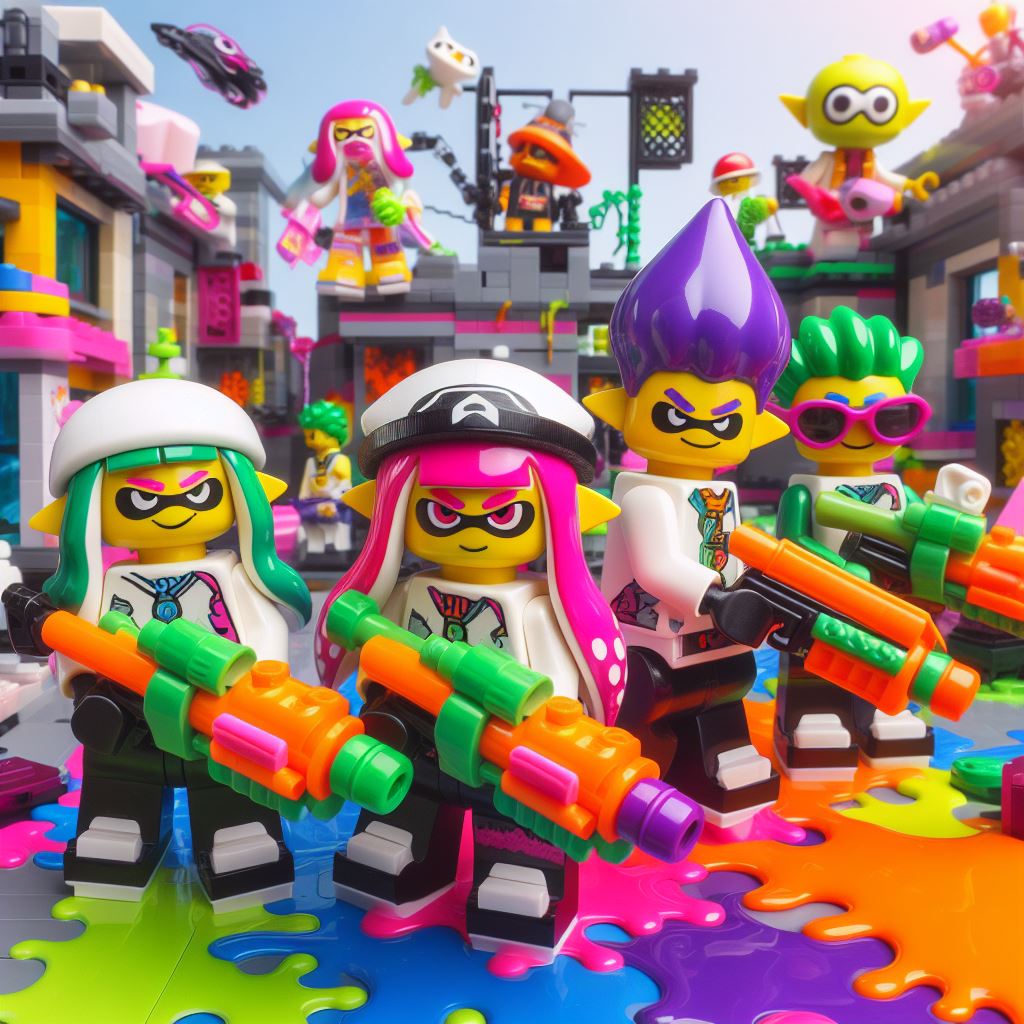 Splatoon Ver. Lego AI 6 by TomArtista on DeviantArt