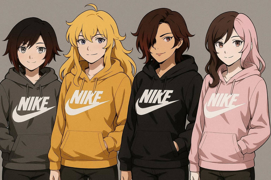 Ruby, Yang Xiao Long, Neopolitan and Cinder AI 2 by TomArtista on ...