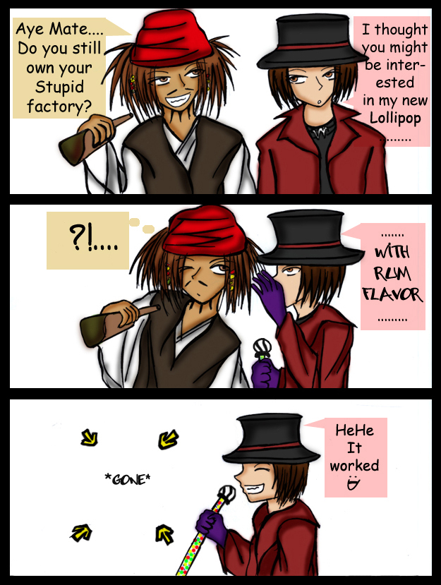Willy Wonka Meets Jack Sparrow