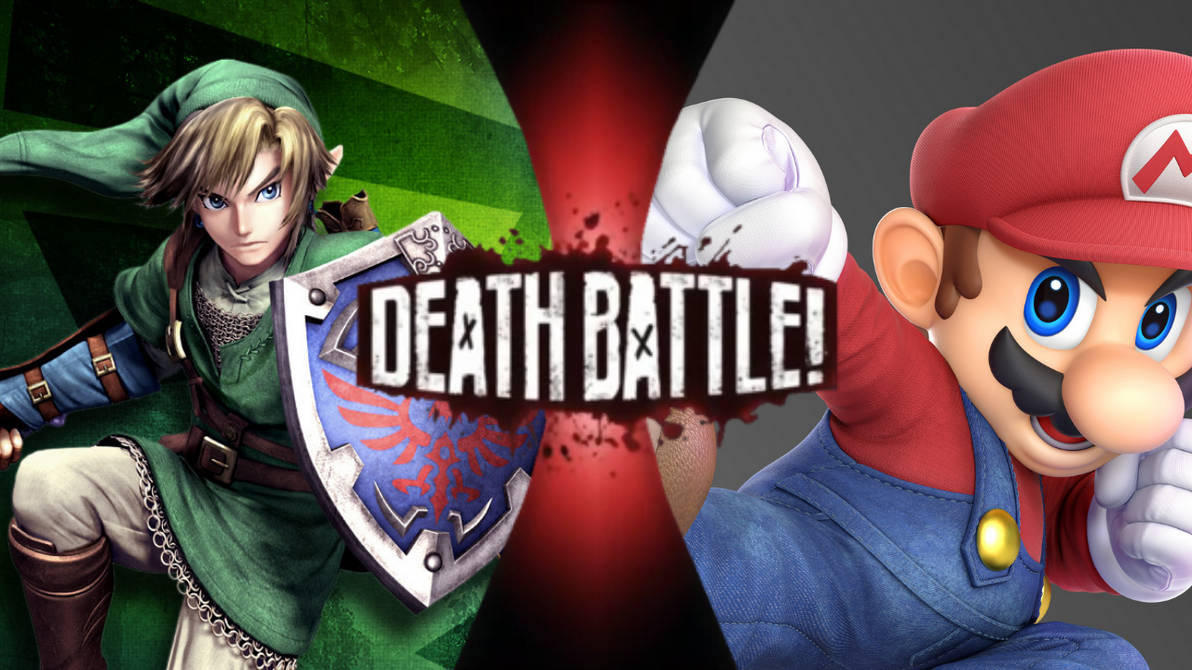 Link vs mario by enderb0 on DeviantArt
