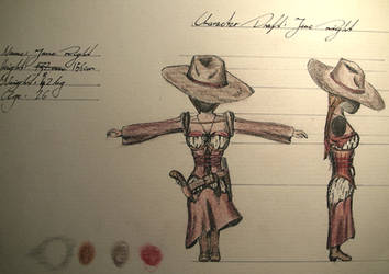 Calamity Jane | Character Design - Jane