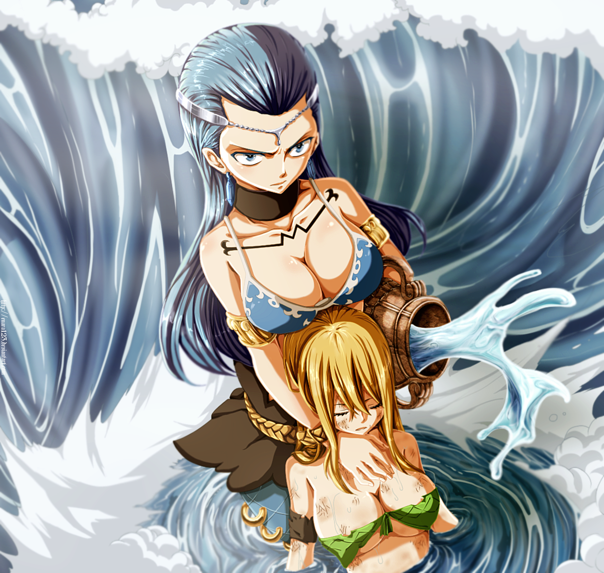 Aquarius protects Lucy_colored 261