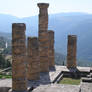 delphi column ruins