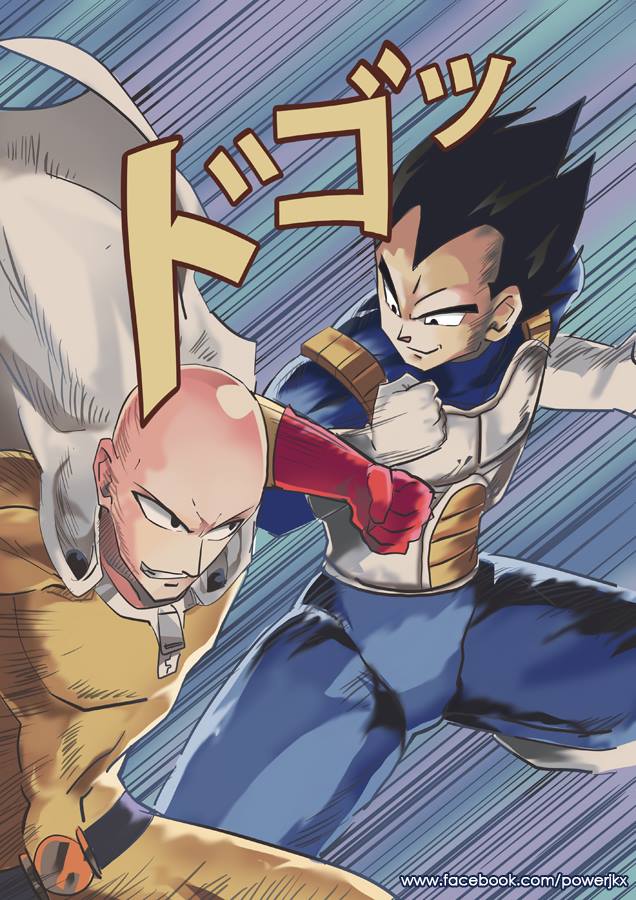 Saitama vs Vegeta by Power-J on DeviantArt Saitama vs Vegeta by Power-J on DeviantArt