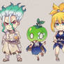 Dr. Stone - chibis