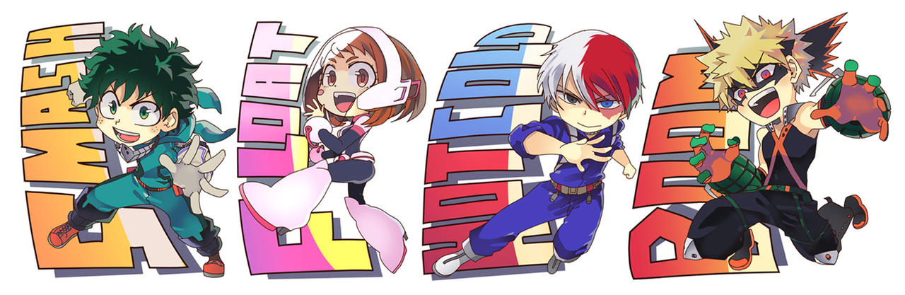 MHA - chibi stickers by Power-J on DeviantArt