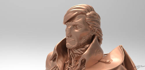 Pirate Bust Render