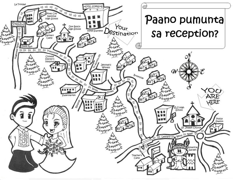 Wedding Invitation Map By Jokerjester Campos On Deviantart