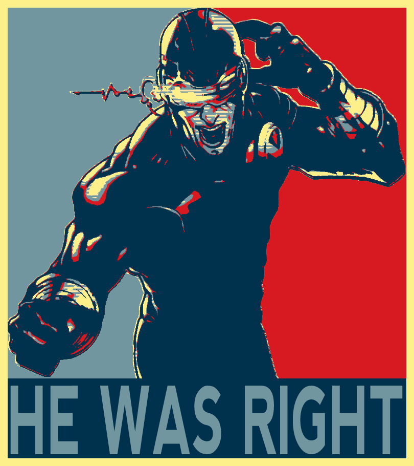 Cyclops Was Right Poster
