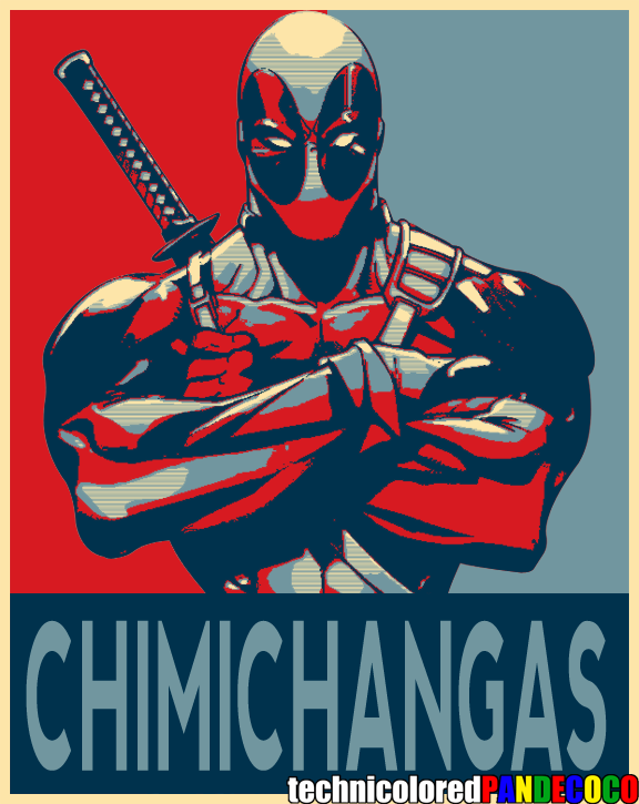 Deadpool Chimichanga Framed Print - Atomic Empire