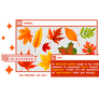 autumn leaves #01 (png pack)