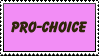 Pro Choice Stamp by Miss-Fee