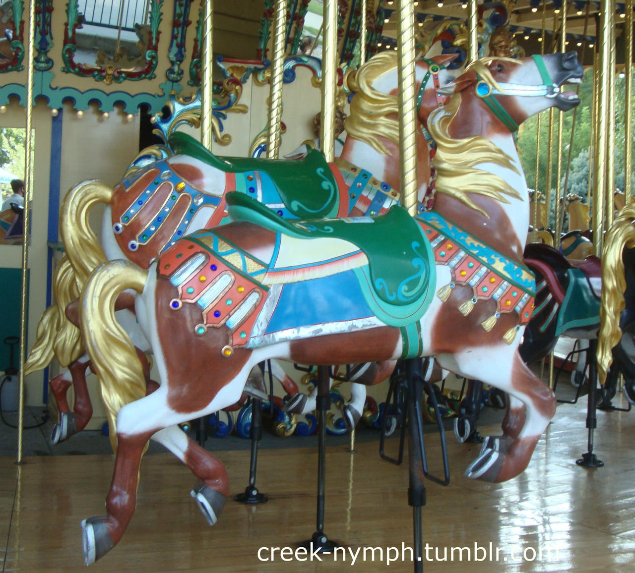 Worlds of Fun Carousel Horse by creeknymph on DeviantArt