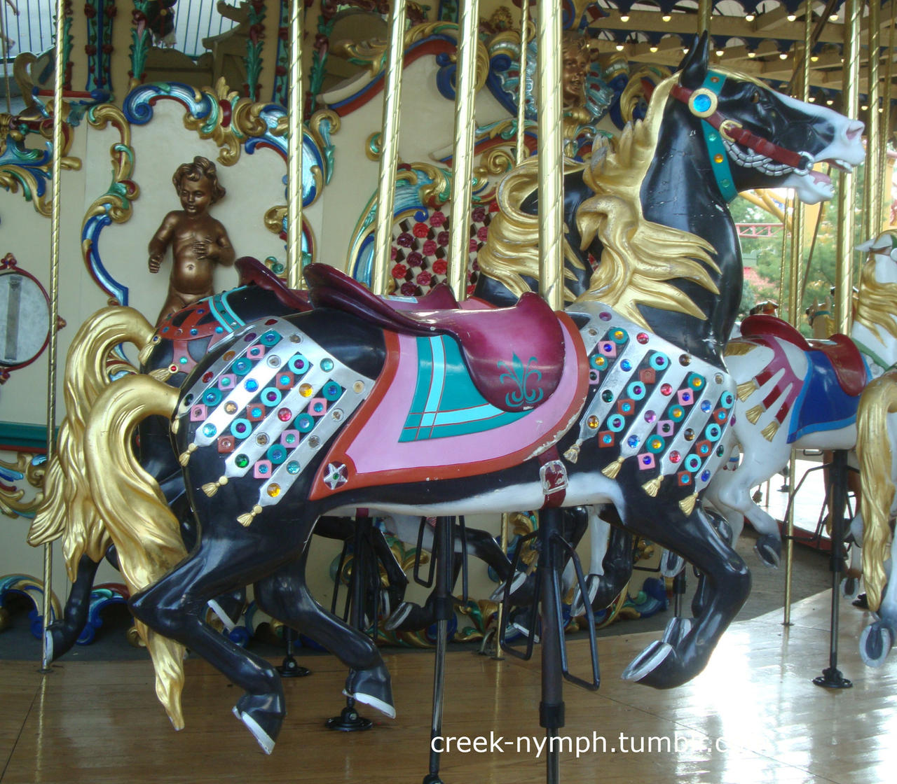 Worlds of Fun Carousel Horse by creeknymph on DeviantArt