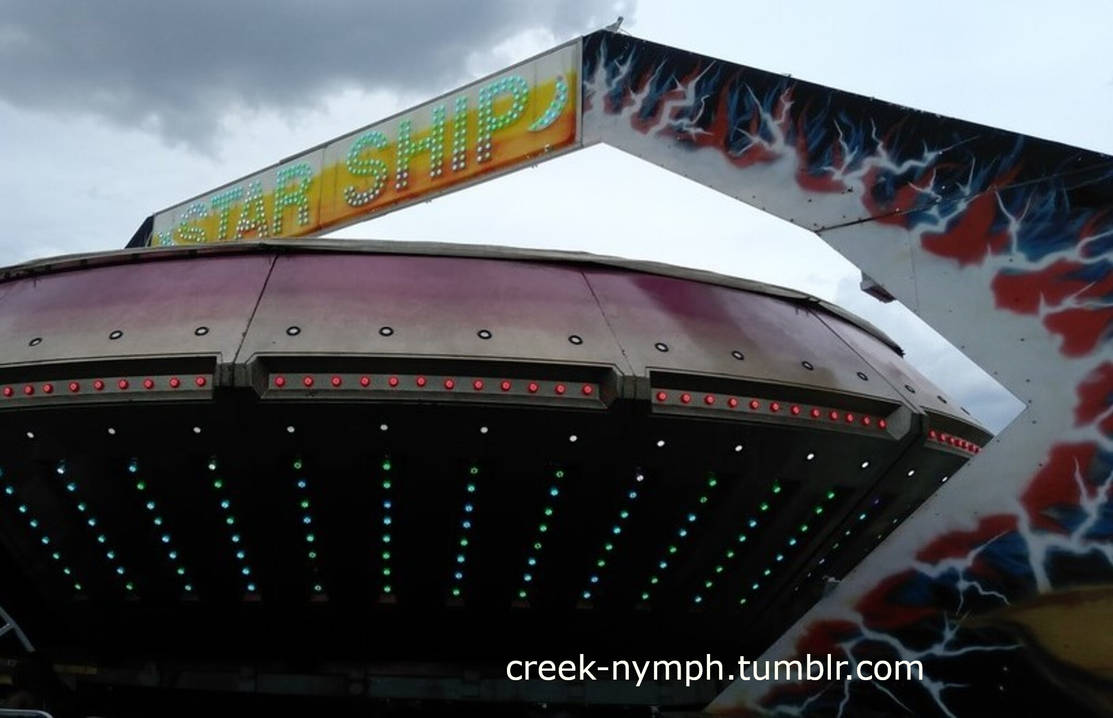 Space Ship Carnival Ride by creeknymph on DeviantArt