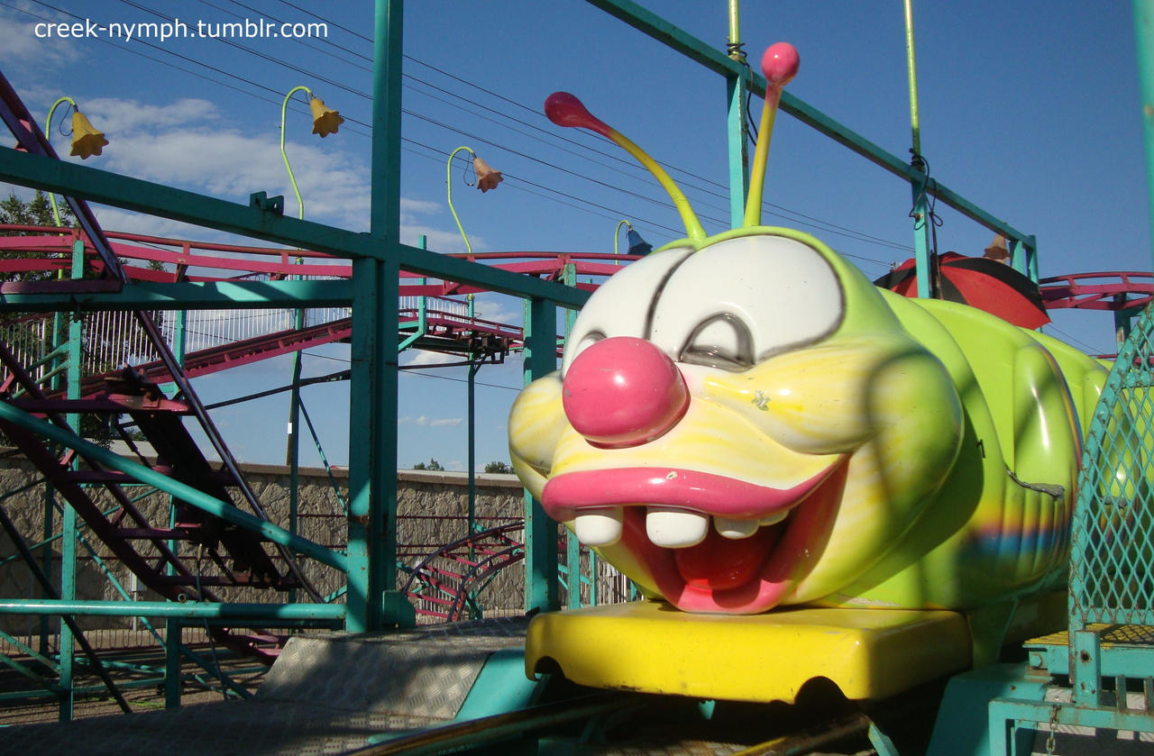 Clatterpillar Ride Caterpillar Roller Coaster by creeknymph on DeviantArt