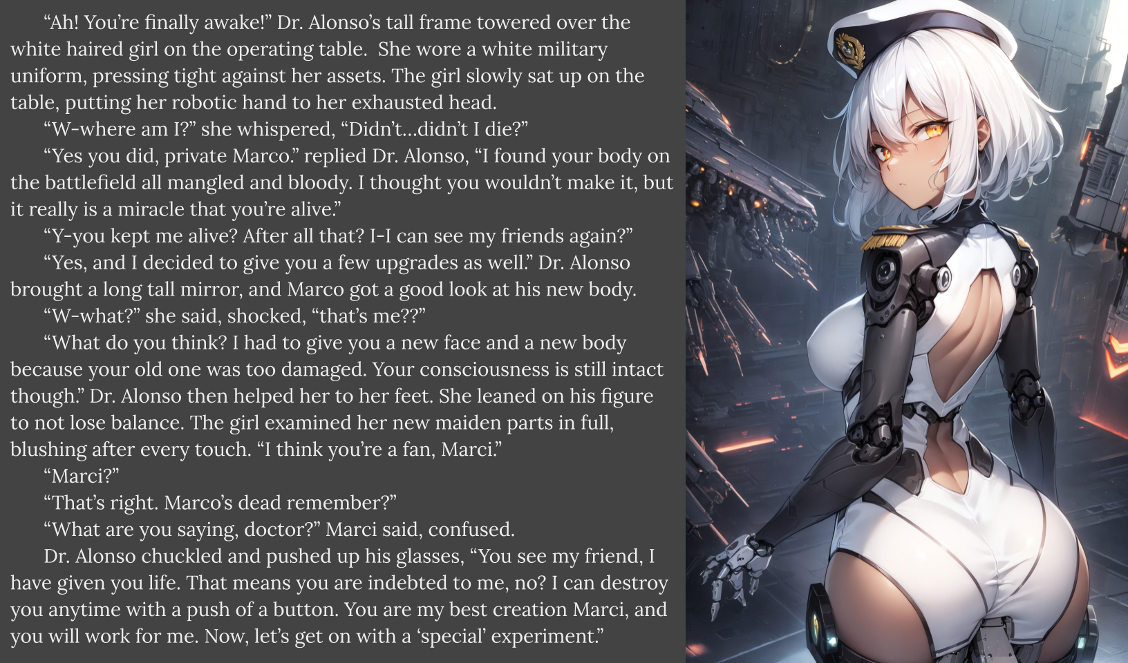 Robotic Reincarnation TG Caption By SakuraLemonCaps On DeviantArt robotic-reincarnation-tg-caption-by-sakuralemoncaps-on-deviantart