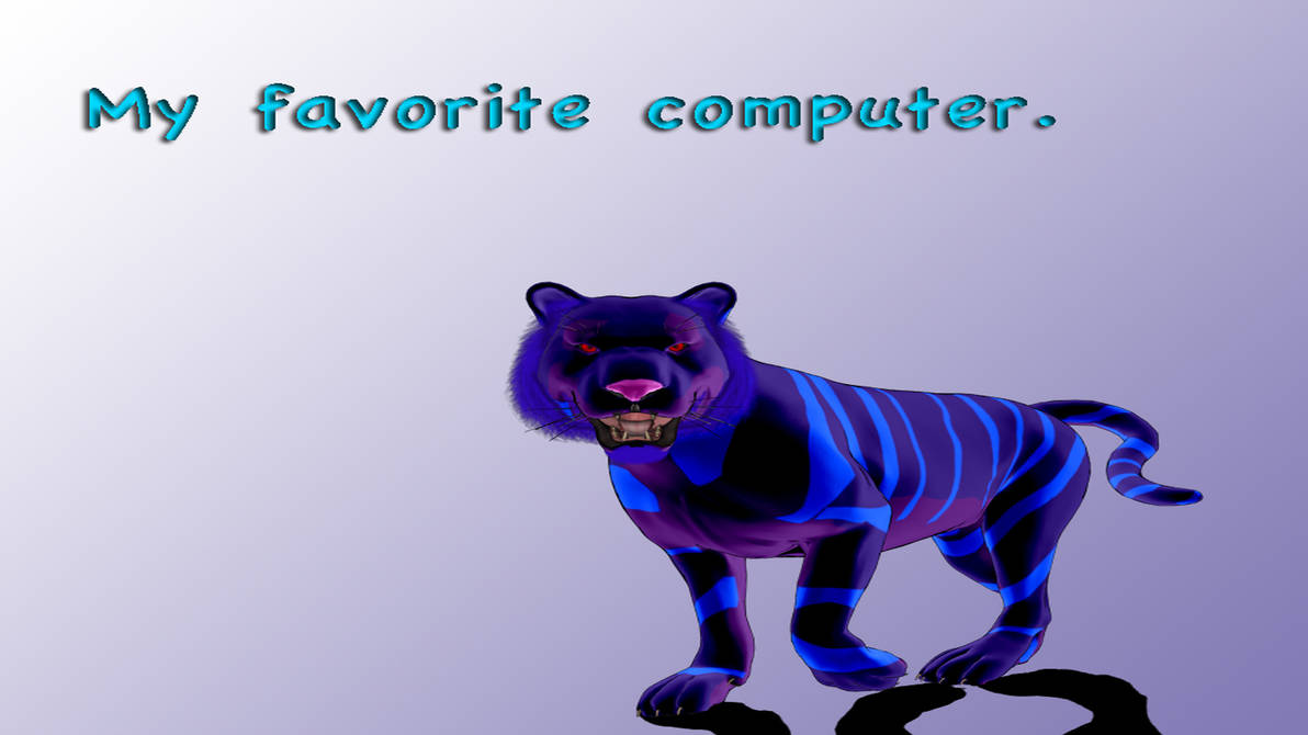 My favorite computer. by Flutterflyraptor on DeviantArt