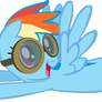 My first Rainbow Dash vector.