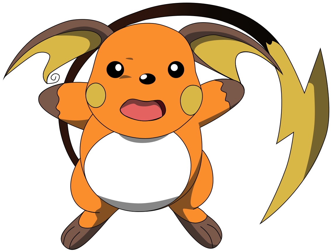 My seventh vector of Raichu.