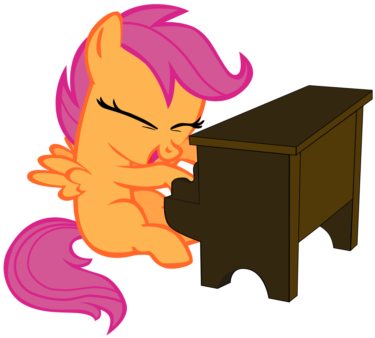 My second vector of Scootaloo.