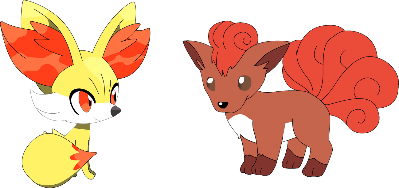 Vulpkanin Ref Fennekin, or Vulpix? by Flutterflyraptor on DeviantArt