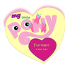 Fluttershy is best pony logo, version 1.