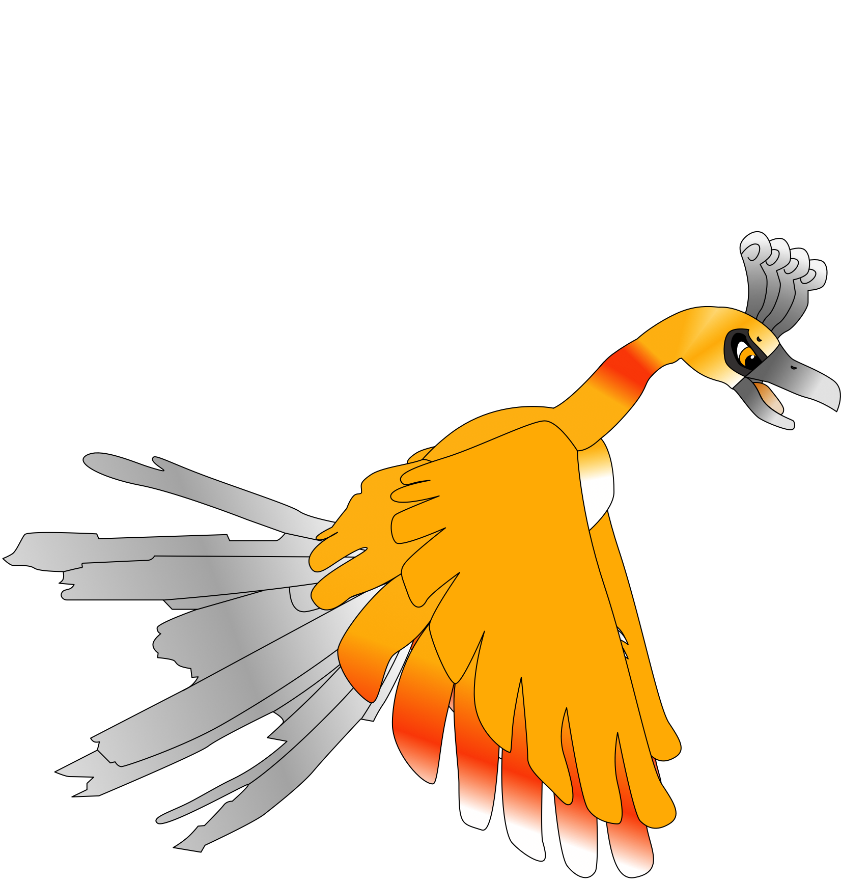 Shiny Ho-Oh Vector by Pokemon-Vector-Art on DeviantArt