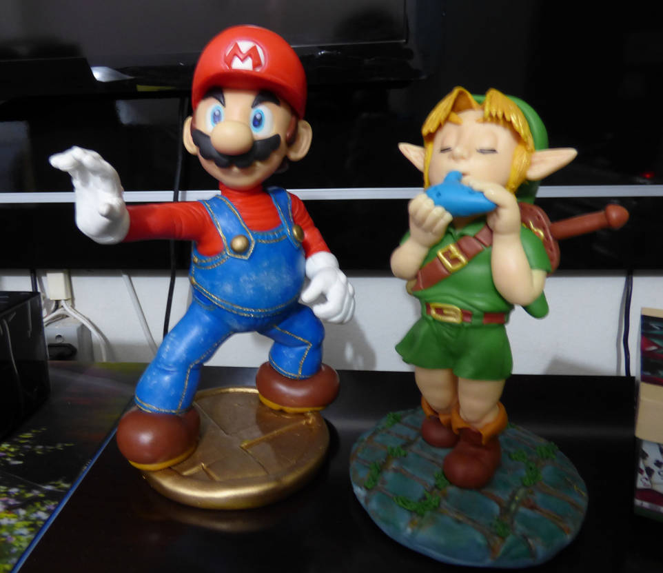 Mario and Link by GoldenSparrowBR on DeviantArt