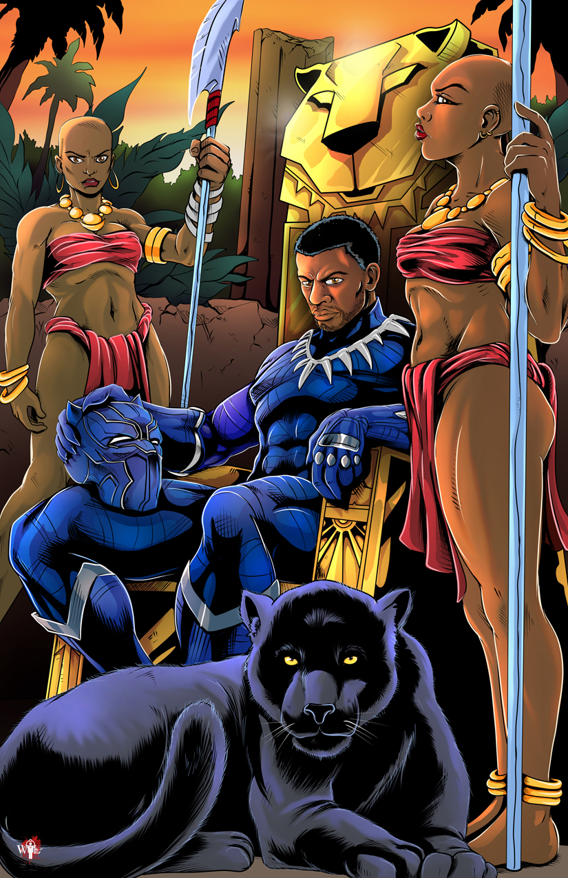 King T'Challa by WiL-Woods