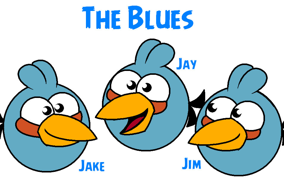 the blues angry birds