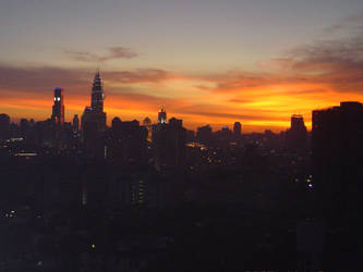 Kuala Lumpur City Skyline