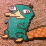 Perler Bead Perry the Platypus