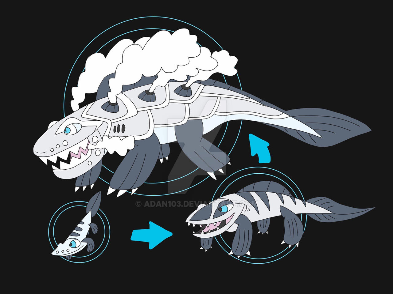 Hopus Evolution Line Evolution Line by Adan103 on DeviantArt