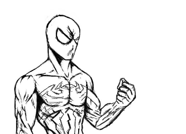Black Suit Spider Man By Hulk1234 On Deviantart
