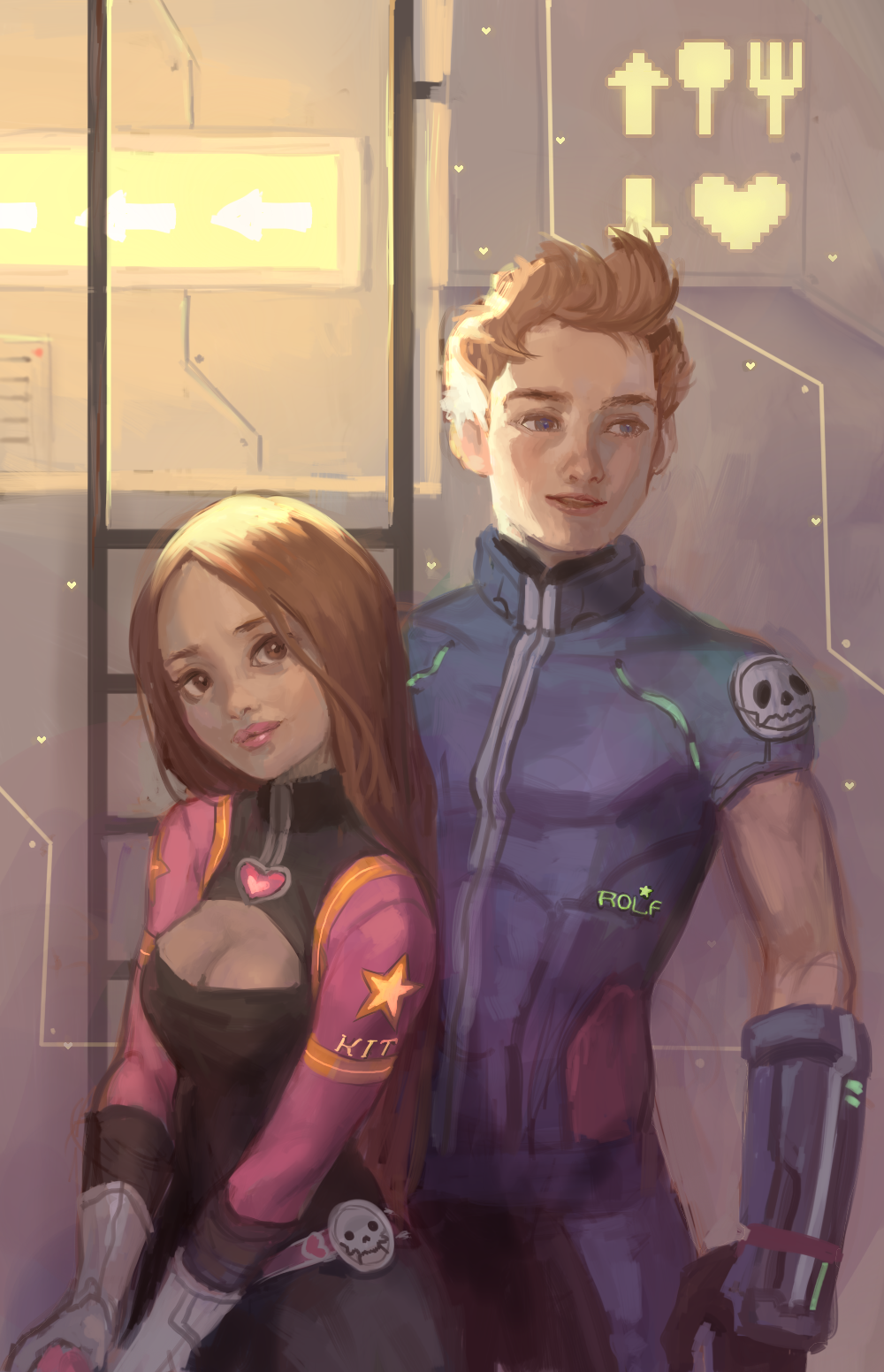 Kit X Ruff's Kit Rolf by Mireys on DeviantArt