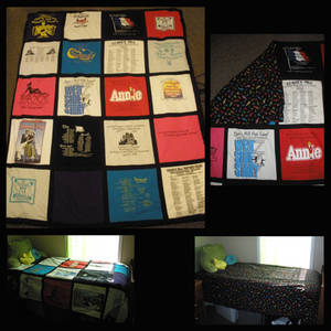 Musical T-shirt Quilt