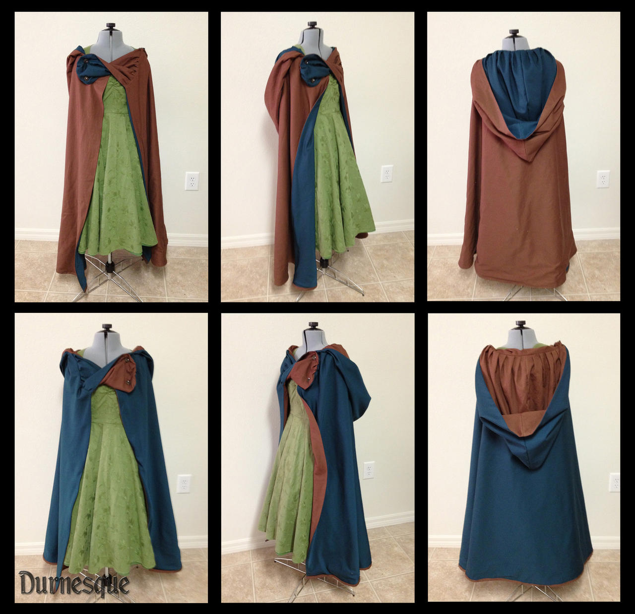 Reversible Medieval Cloak