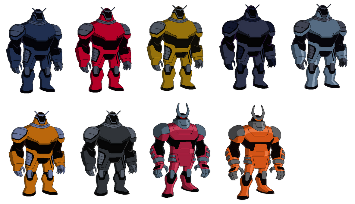 Techadon Robots Pack by LuisLocke on DeviantArt