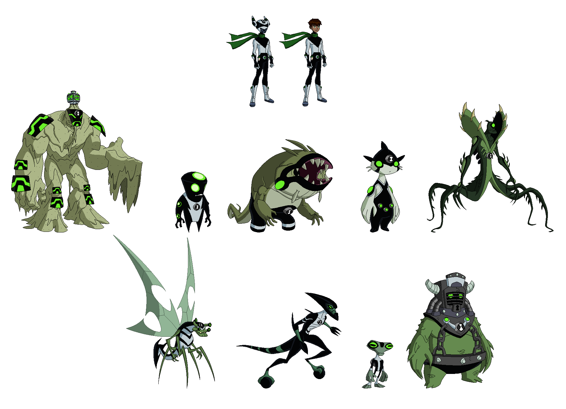 Ben 10 Omniverse Aliens by DanOcean on DeviantArt