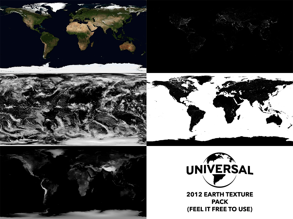 Universal Pictures 2012 Earth Texture Pack by Daffa916 on DeviantArt