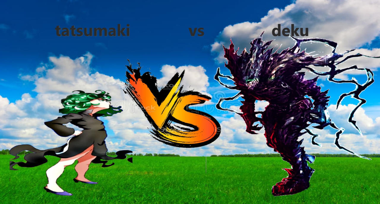 Tatsumaki vs Deku