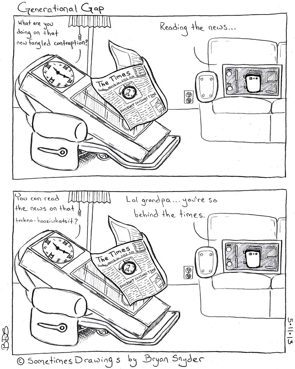 Generational Differences Drawings Generational Gap by SometimesDrawings on DeviantArt