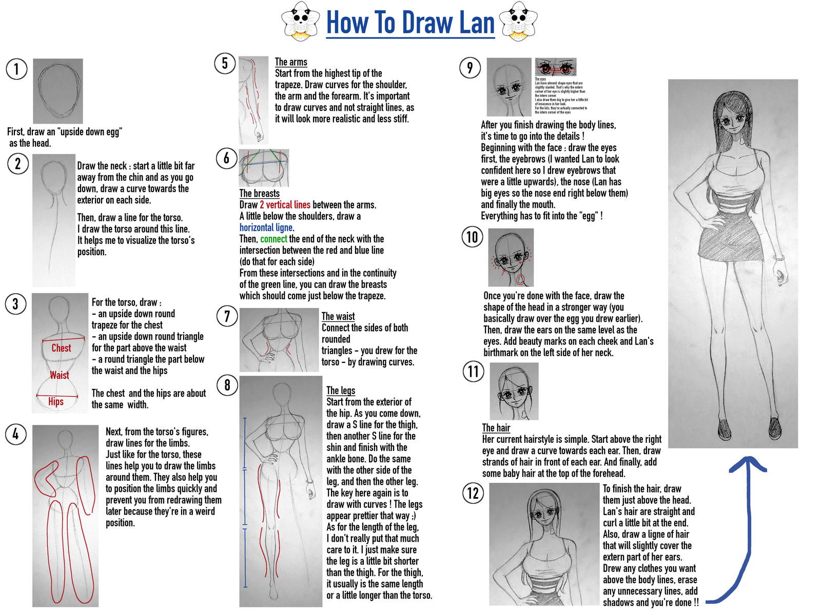Tutorial How To Draw Lan In One Piece Style By Quynhi22 On Deviantart Tutorial How To Draw Lan In One Piece Style By Quynhi22 On Deviantart