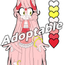 Pastel Pinkku Cat Adoptable SOLD