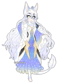 Soft Sky Dragoness Adoptable SOLD