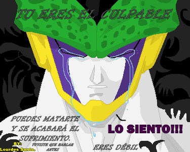 CELL: FALLING INSIDE THE BLACK!!! by Lourdes10012 on DeviantArt